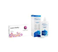 Avaira Vitality (6 lentilles) + Vantio Multi-Purpose 360 ml avec étui