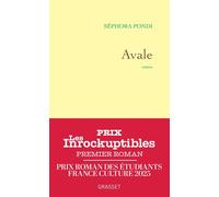 Avale Premier roman - Séphora Pondi - Grasset - broché - Roman