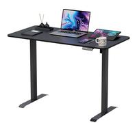 Avalo Bureau debout debout électrique réglable - 160 x 60 cm - Noir - Bureau électrique