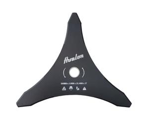 Avalon - Disque 3 Pointes 300 x 3,0 mm pour débroussailleuse Universelle, Lame pour Couper Les Mauvaises Herbes denses telles Que Les arbustes ou Les Herbes