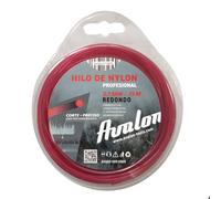 Avalon - Fil Rond en Nylon Universel pour débroussailleuse et Tondeuse (2,7 mm x 15 m)