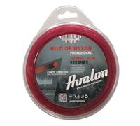 Avalon - Fil Rond en Nylon Universel pour débroussailleuse et Tondeuse (2,7 mm x 35 m)