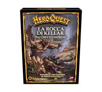 Avalon Hill, HeroQuest Le Rocca de Kellar, Pack des Entreprises, Jeu d'Aventure Fantasy Style Dungeon Crawler, pour Jouer Vous devez Avoir Le Système de Jeu de Base HeroQuest, 5 Joueurs