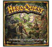 Avalon Hill HeroQuest La Jungle de Delthrak Adventure Pack - Jeu de Base HeroQue