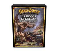 Avalon Hill, HeroQuest Le Rocca de Kellar, Pack des Entreprises, Jeu d'Aventure Fantasy Style Dungeon Crawler, pour Jouer Vous devez Avoir Le Système de Jeu de Base HeroQuest, 5 Joueurs