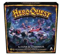 Avalon Hill HeroQuest, Pack de quête La Lune de la Terreur, système de Jeu HeroQuest requis, Jeux de rôle pour 2 à 5 Joueurs, dès 14 Ans, Vert, Bleu et Blanc