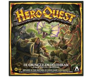Avalon Hill, HeroQuest, Pack d'entreprise Les Jungles de Delthrak | Jeux de Roleplay | À partir de 14 Ans et Plus | pour 2-5 Joueurs | pour Jouer, Vous devez Avoir Le système de Jeu de Base HeroQuest