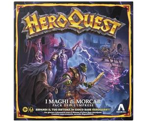 Avalon Hill, HeroQuest Pack des Entreprises Les Magiciens de Morcar (pour Jouer, Vous devez Avoir Le Système de Jeu de Base HeroQuest) - Version Française