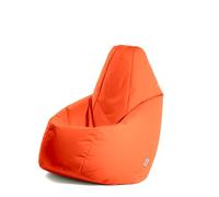 Avalon Jive Pouf rembourré en tissu technique indéchirable, taille S Moderne BAG MEDIA Arancio