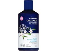 Avalon Organics, Arbre de thé Menthe pour thérapié, shampooing normalisé pour cuir chevelu, 14 fl oz (414 ml)