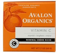 Avalon Organics Crème riche en vitamine C Renouvellement 48 g