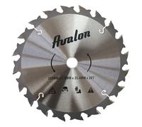 Avalon Pro Disque à 20 dents professionnel pour débroussailleuse, lame spéciale pour tiges ligneuses 255 x 1,8 x 11,0 mm