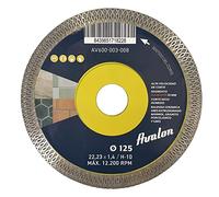Avalon Série PRO | Disque diamant en porcelaine pour meuleuse, céramique dure, carreaux, marbre, granit, calcaire (Ø 125/22,23 x 1,4 / H-10)