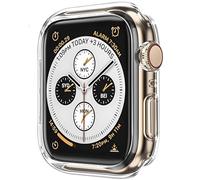 AVANA Coque de Protection pour Apple Watch Series 10 46mm - Protection d'écran Fine - en Silicone TPU Souple - pour iWatch - Transparent