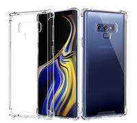 AVANA Coque de protection pour Samsung Galaxy Note 9, transparente, en TPU, anti-chocs, protection des bords, transparente
