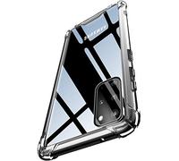 AVANA Coque de protection transparente en TPU pour Samsung Galaxy S20 Plus - Anti-rayures - Anti-chocs - Transparent