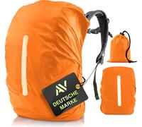 AVANA Housse de pluie pour sac à dos (10-17L) Housse imperméable pour sac à dos scolaire Couverture réfléchissante pour sac à dos Orange - Taille XS