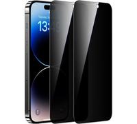 AVANA iPhone 15 Pro Max verre blindé protection visuelle film écran verre de protection 9H anti-spy film blindé 2 pièces