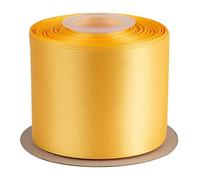 AVANAVA Ruban satin double face 75 mm - 22 mètres (660-Or Jaune)