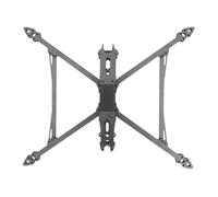 Avancé Châssis Drone Kit de Cadre de Drone FPV V2 8/9/10 Pouces en Fibre de Carbone 3K de Type H, empattement 367/387/427 mm for Drone de Course Freestyle FPV(9inch Frame)