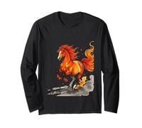 Avancez avec la Puissance de dix Mille Chevaux au Galop Manche Longue