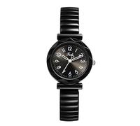 Avaner Montre Enfant Élastique Candy Color:Montre Bracelet Extensible en Acier Inoxydable avec Échelle à Gros Chiffres Arabes-Cadeau Anniversaire Noël pour Fille et Garçon