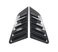 Avant Air Vent Spoiler Aileron Arrière Triangulaire Pour Voiture Cache Persienne Kit Carrosserie Compatible Avec A3 S3 8Y 2021 2022 2023 2024 2025(Carbon Black)