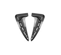Avant Air Vent Spoiler Aileron De Pare Chocs Avant Latéral Cache Garniture Style Extérieur Pour Voiture Compatible Avec X5 F15 M 2014 2015 2016 2017 2018(Carbon Fibre Look)