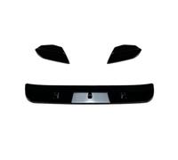 Avant Air Vent Spoiler Lame De Pare Chocs Avant Diffuseur Aileron Accessoires De Modification Automobile Compatible Avec X3M F97 X4M F98 2019 2020 2021(Glossy Black)