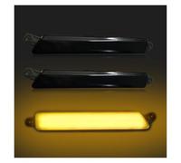 Avant Antibrouillard Pour Ford Pour Ranger Pour Everest T8 2018 2019 2020 2021 Voiture Led DRL Feux Diurnes Calandre Avant Maille Masque Couverture Antibrouillard Antibrouillard Auto(Smoke shell yello