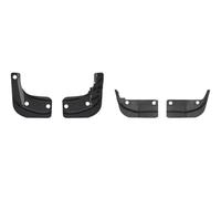 Avant Arrière Bavettes Pour Tesla pour modèle Y 3 pour accessoires pour Highland garde-boue TPE pour Anti-neige Anti-sable protecteur souple Bavettes Garde-Boue Voiture(B)