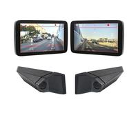 Avant/Arrière Caméra De Recul Moniteur Rétroviseur Latéral Numérique, Caméra Recul Latérale, Système Pro avec Caméra 1080P 60FPS DVR AI BSD, Alarme, Écran Tactile IPS 5.5 Pouces