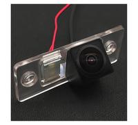 Avant/Arrière Caméra De Recul pour VW pour Bora pour Golf pour Polo pour Skoda pour Yeti pour Fabia AHD Fisheye 12LED Caméra Recul À Trajectoire Dynamique(CVBS 4LED Wire,Fixed)