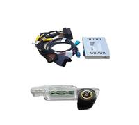 Avant/Arrière Caméra De Recul pour VW pour Golf 8 pour Caddy 2022-2024 Mise À Jour L'écran OEM Caméra De Vue Avant Et Arrière Pas Besoin Programmation Caméra Recul HD(A,MT)