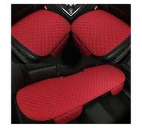 Avant Arrière Coussins Couvre For Opel For Astra K For Insignia For Zafira For Antara For Grandland X For Corsa For Vectra B Universal Seat Cushion(Red 3 PCS)