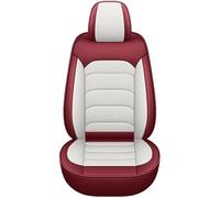 Avant Arrière Coussins Couvre Housse Siège En Cuir Personnalisée Imperméable Et Antidérapante Pour Benz Pour C Pour CL203 Pour W203 Pour W204 Pour S204 Accessoires(White red 5 Seat)