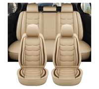 Avant Arrière Coussins Couvre Housse Siège Personnalisée Pour Civic Pour Fit Pour CRV Pour XRV Pour Accord Pour Odyssey Pour Jazz Pour City Tous Les Modèles(Beige)