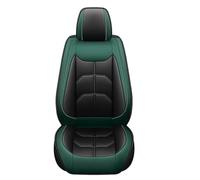 Avant Arrière Coussins Couvre Housse Siège Personnalisée Pour Ford Pour Fiesta Pour Fusion Pour Mondeo Pour Taurus Pour Mustang Pour Territoire Pour Kuga Pour Expédition(Black Green 5 Seat)