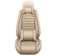 Avant Arrière Coussins Couvre Housse Siège Personnalisée Pour Ford Pour Fiesta Pour Fusion Pour Mondeo Pour Taurus Pour Mustang Pour Territoire Pour Kuga Pour Expédition(Luxury Beige 5 Seat Pillow)