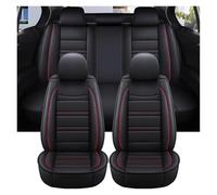 Avant Arrière Coussins Couvre Housse Siège Personnalisée Pour Nissan Pour X Trail Pour T30 Accessoires Couverture Siège Intérieur Voiture Housses Siège Auto Ensemble(Black red line)