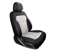 Avant Arrière Coussins Couvre Housse Siège Personnalisée Pour Ssangyong Pour Actyon Pour Sport Pour Kyron Pour Rexton Pour Rodius Pour Korando Pour Tivolan Housses Siège Auto Ensemble(5Pcs-Black)