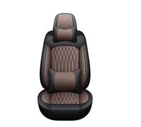 Avant Arrière Coussins Couvre Housse Siège Personnalisée Pour Toyota Pour Corolla Pour Yaris Pour Prius Pour Vios Pour Kluger Pour Sequoia Pour Rush Pour Avalon(Luxury Black Coffee 5 Seat)