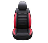 Avant Arrière Coussins Couvre Housse Siège Sur Mesure Pour Nissan Pour X-Trail Pour Qashqai Pour J10 Pour J11 Pour Versa Pour GTR Pour Pathfinder Pour Sunny(Black red 5 seats)