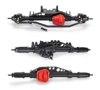 Avant Arrière Essieux RC Pour Axial Pour Wraith 90018 90053 90048 RR10 Essieu Avant/milieu/arrière En Métal Avec Roulement À Engrenages Ensemble D'arbre De Transmission 1/10 rc Car(Front Middle Rear)