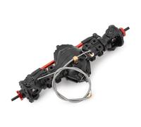 Avant Arrière Essieux RC pour Tamiya pour LMT 4WD 1/14 rc Car Upgrade Part Essieu Différentiel Avant Arrière en Métal Engrenage Acier Intégré(Front Axle)