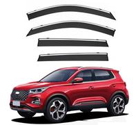 Avant ArrièRe Pare-Pluie pour for MVM X55/X55 Pro MK1 2017-2025, Déflecteurs Vent Fenêtre Latérale Anti-Pluie Durable Déflecteurs Fenêtre Accessoires