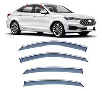 Avant ArrièRe Pare-Pluie pour Ford Escort MK1 2015-2022-2025, Déflecteurs Vent Fenêtre Latérale Anti-Pluie Durable Déflecteurs Fenêtre Accessoires