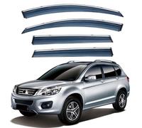 Avant ArrièRe Pare-Pluie pour HAVAL H6 MK1 2011-2025, Déflecteurs Vent Fenêtre Latérale Anti-Pluie Durable Déflecteurs Fenêtre Accessoires