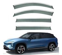 Avant ArrièRe Pare-Pluie pour NIO ES7 EL7 MK1 2022-2026, Déflecteurs Vent Fenêtre Latérale Anti-Pluie Durable Déflecteurs Fenêtre Accessoires