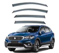 Avant ArrièRe Pare-Pluie pour Suzuki SX4 S-Cross MK2-JY 2013-2020, Déflecteurs Vent Fenêtre Latérale Anti-Pluie Durable Déflecteurs Fenêtre Accessoires